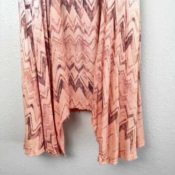 NWT Paper Crane pink white sleeveless asymmetrical ombre sundress S - Picture 10 of 12